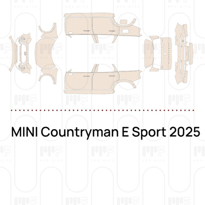Voorgesneden PPF MINI Countryman E Sport 2025