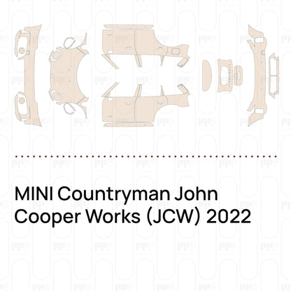 Voorgesneden PPF MINI Countryman John Cooper Works (JCW) 2022
