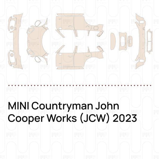 Voorgesneden PPF MINI Countryman John Cooper Works (JCW) 2023