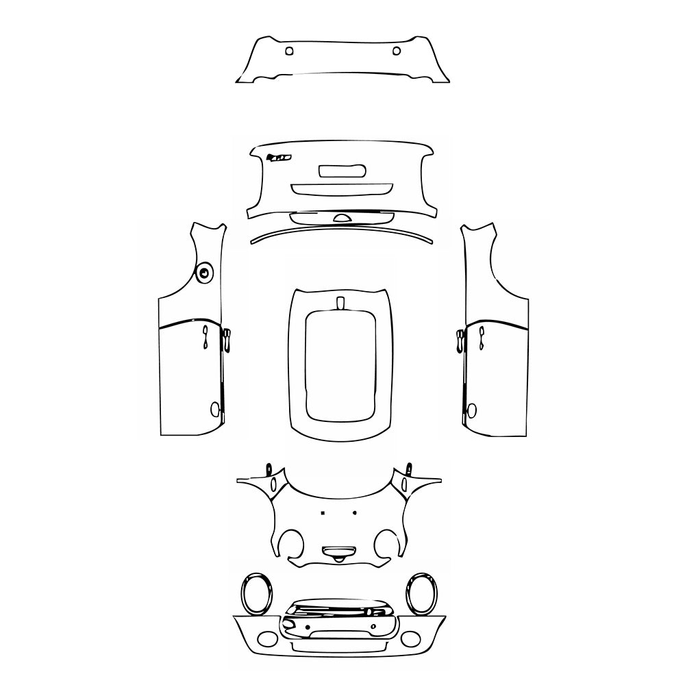 Pre-Cut PPF MINI Electric MINI Cooper Base 2016 - PPF-Kits