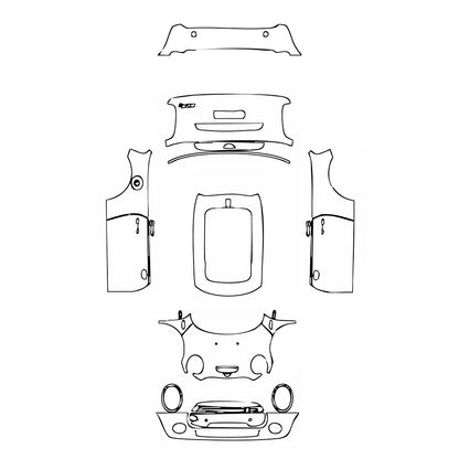Pre-Cut PPF MINI Electric MINI Cooper Base 2020 - PPF-Kits