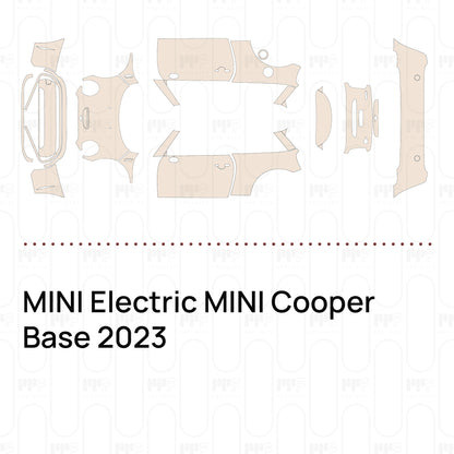 Voorgesneden PPF MINI Electric MINI Cooper Base 2023