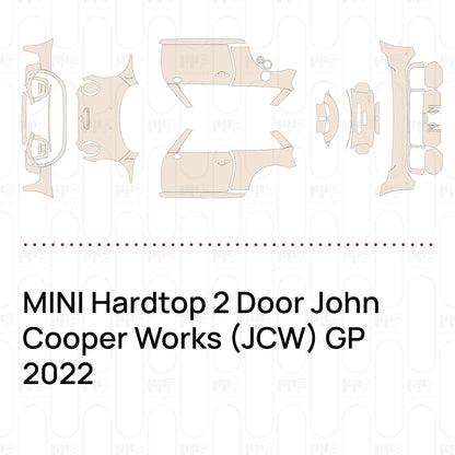 Voorgesneden PPF MINI Hardtop 2 Door John Cooper Works (JCW) GP 2022