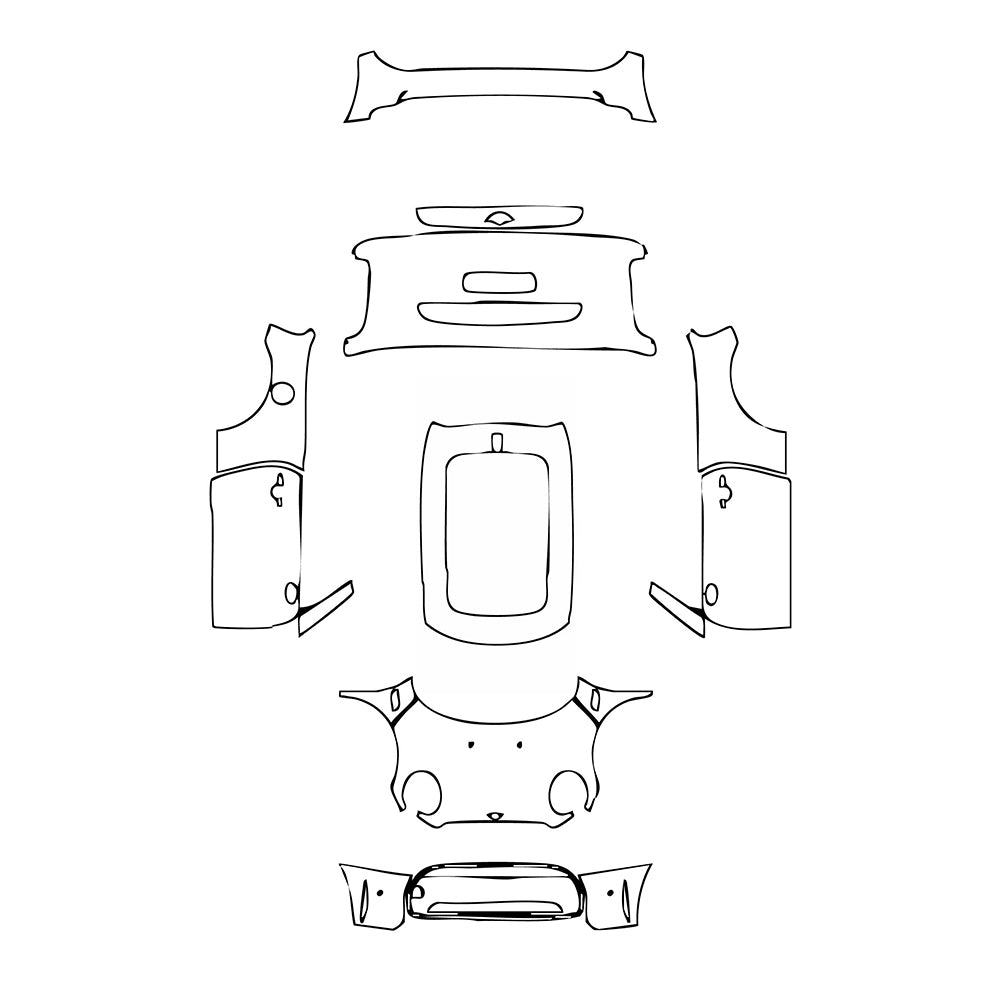Pre-Cut PPF MINI MINI Convertible Cooper Base 2021 - PPF-Kits