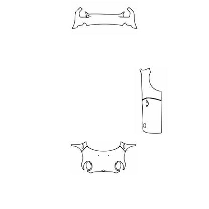 Pre-Cut PPF MINI MINI Convertible Cooper JCW Package 2019 - PPF-Kits