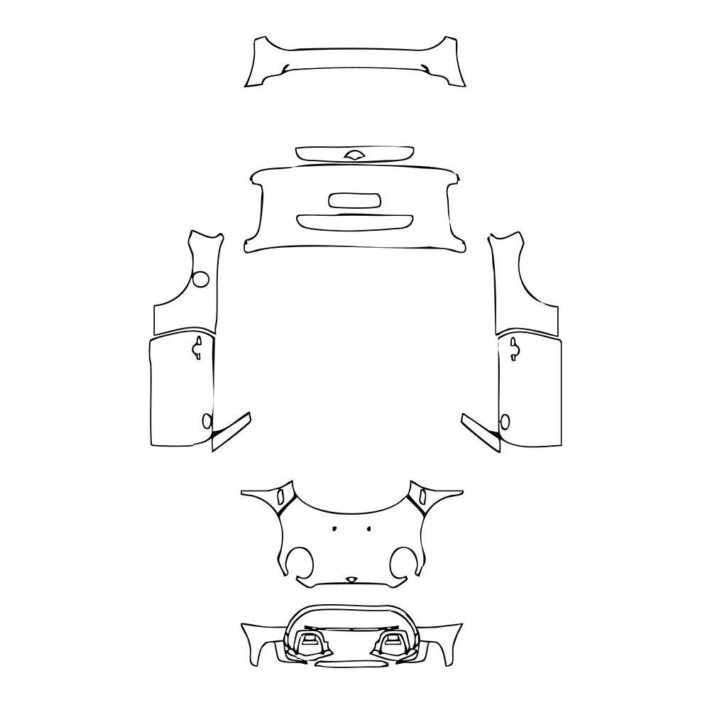 Pre-Cut PPF MINI MINI Convertible Cooper Sport 2021 - PPF-Kits