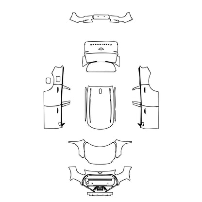 Pre-Cut PPF MINI MINI Countryman C Exclusive 2024 - PPF-Kits