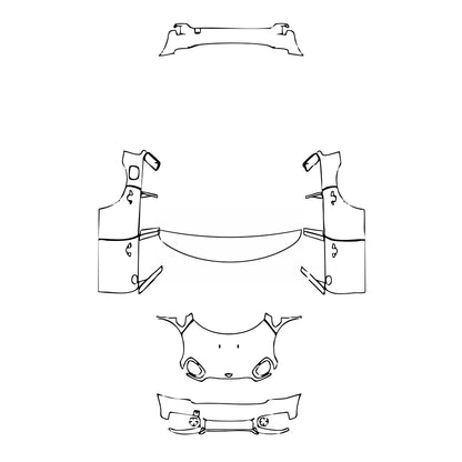 Pre-Cut PPF MINI MINI Countryman Cooper S All4 2018 - PPF-Kits