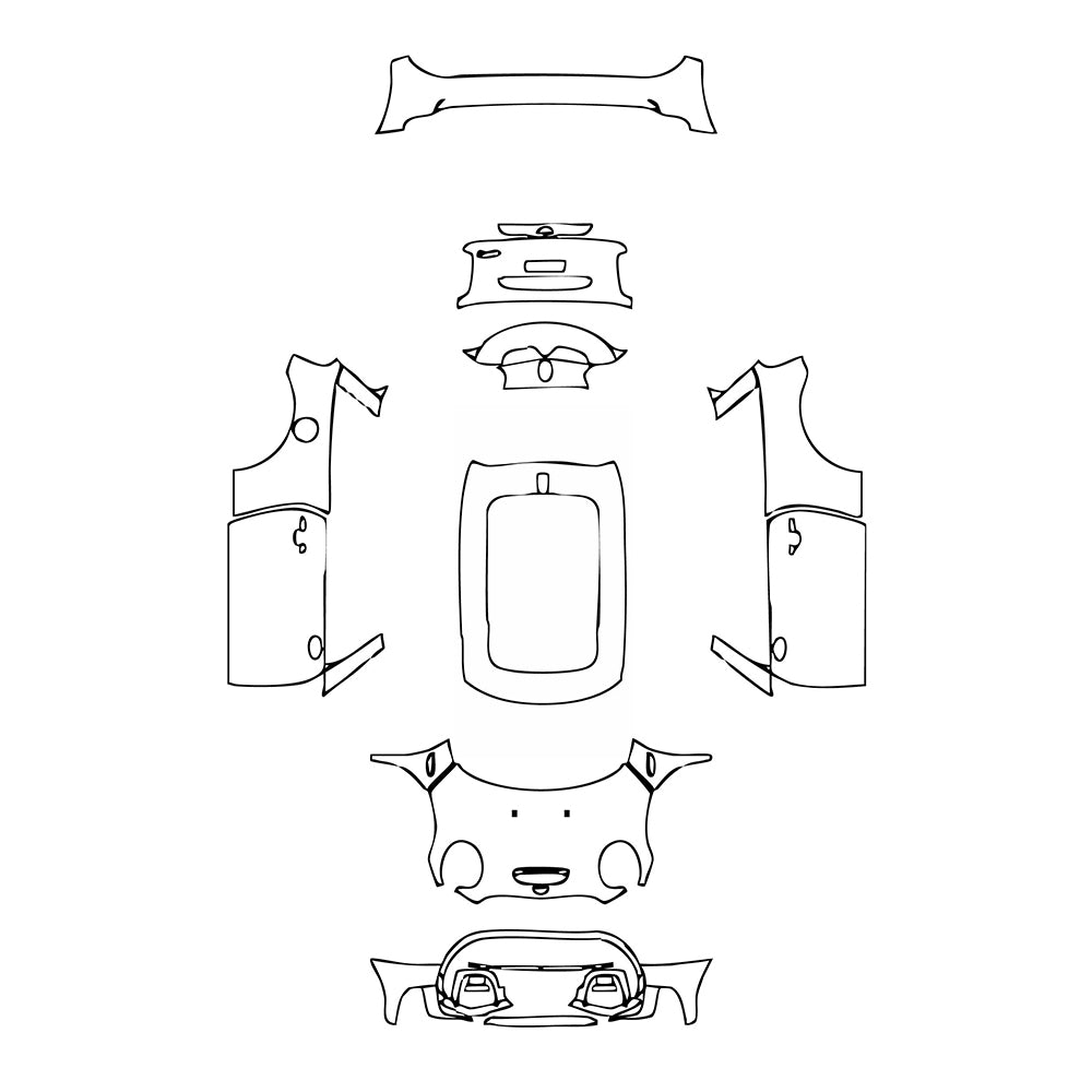 Pre-Cut PPF MINI MINI Hardtop 2 Door Cooper S Sport 2022 - PPF-Kits