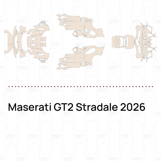 Voorgesneden PPF Maserati GT2 Stradale 2026