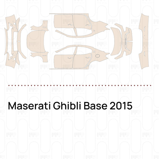 Voorgesneden PPF Maserati Ghibli Base 2015