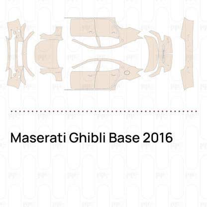 Voorgesneden PPF Maserati Ghibli Base 2016