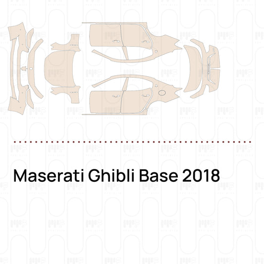 Voorgesneden PPF Maserati Ghibli Base 2018