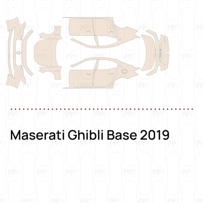 Voorgesneden PPF Maserati Ghibli Base 2019