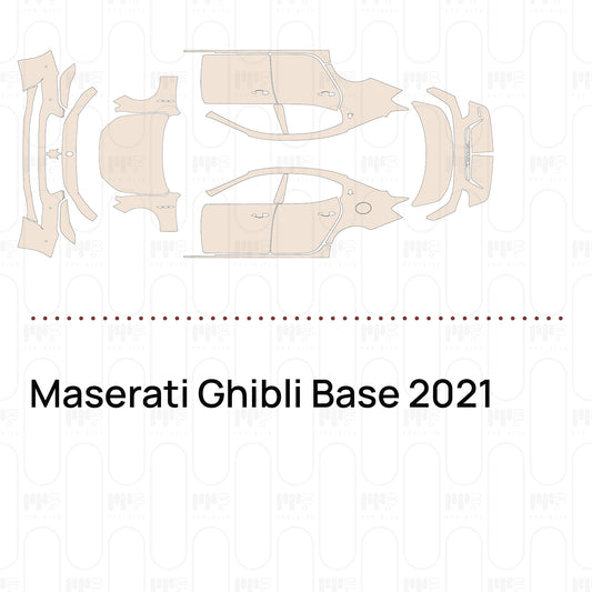 Voorgesneden PPF Maserati Ghibli Base 2021
