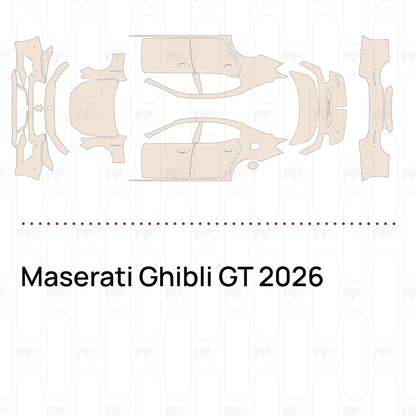 Voorgesneden PPF Maserati Ghibli GT 2026