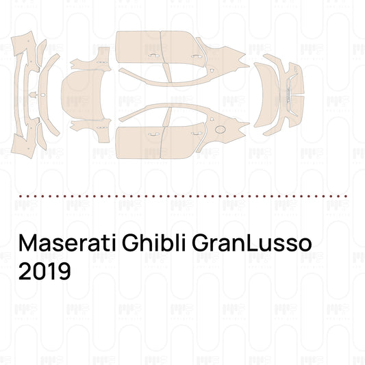 Voorgesneden PPF Maserati Ghibli GranLusso 2019