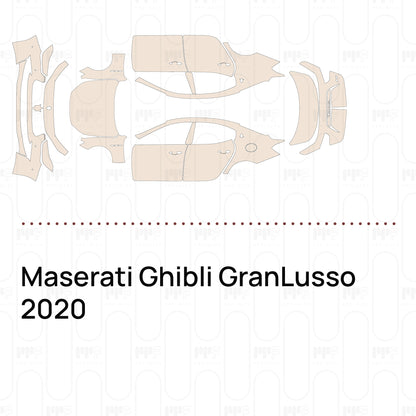 Voorgesneden PPF Maserati Ghibli GranLusso 2020