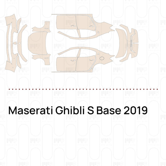 Voorgesneden PPF Maserati Ghibli S Base 2019