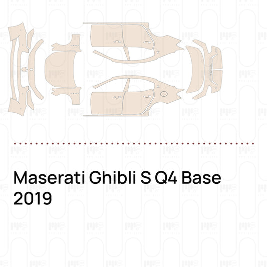 Voorgesneden PPF Maserati Ghibli S Q4 Base 2019