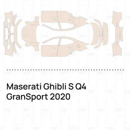 Voorgesneden PPF Maserati Ghibli S Q4 GranSport 2020