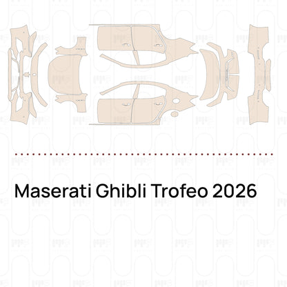 Voorgesneden PPF Maserati Ghibli Trofeo 2026