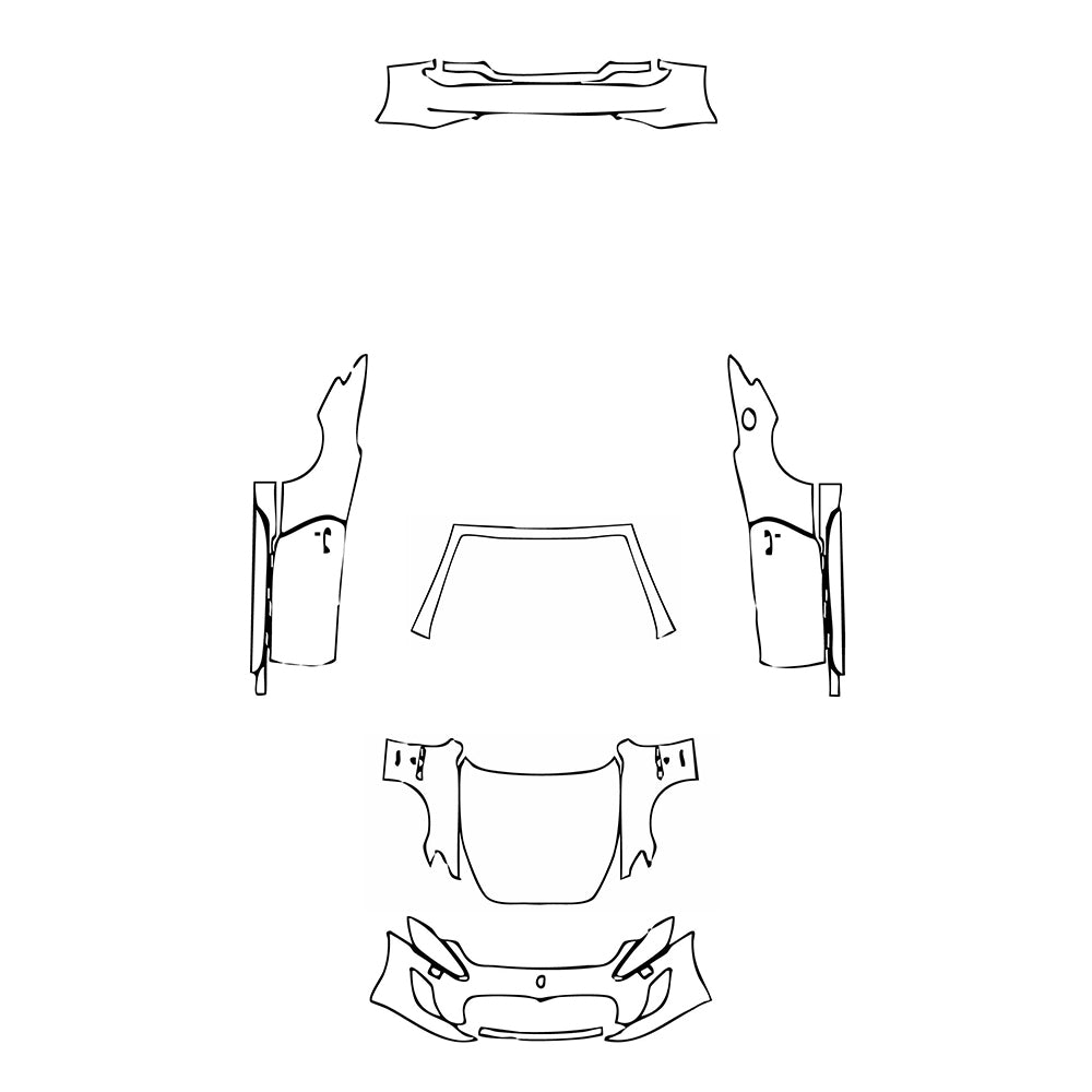 Pre-Cut PPF Maserati GranCabrio Sport 2015 - PPF-Kits