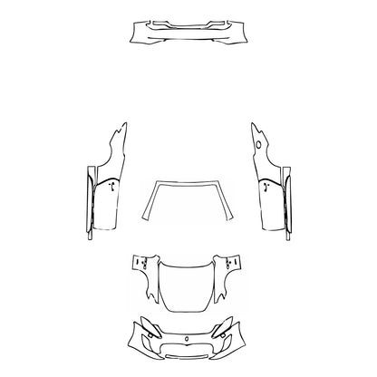 Pre-Cut PPF Maserati GranCabrio Sport 2016 - PPF-Kits