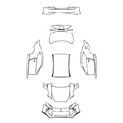 Pre-Cut PPF Maserati GranTurismo Base 2010 - PPF-Kits