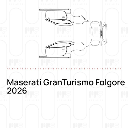 Voorgesneden PPF Maserati GranTurismo Folgore 2026