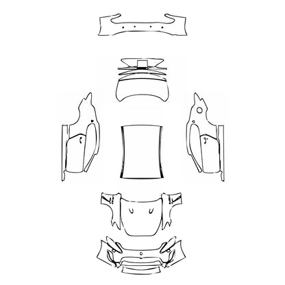 Pre-Cut PPF Maserati GranTurismo MC 2013 - PPF-Kits