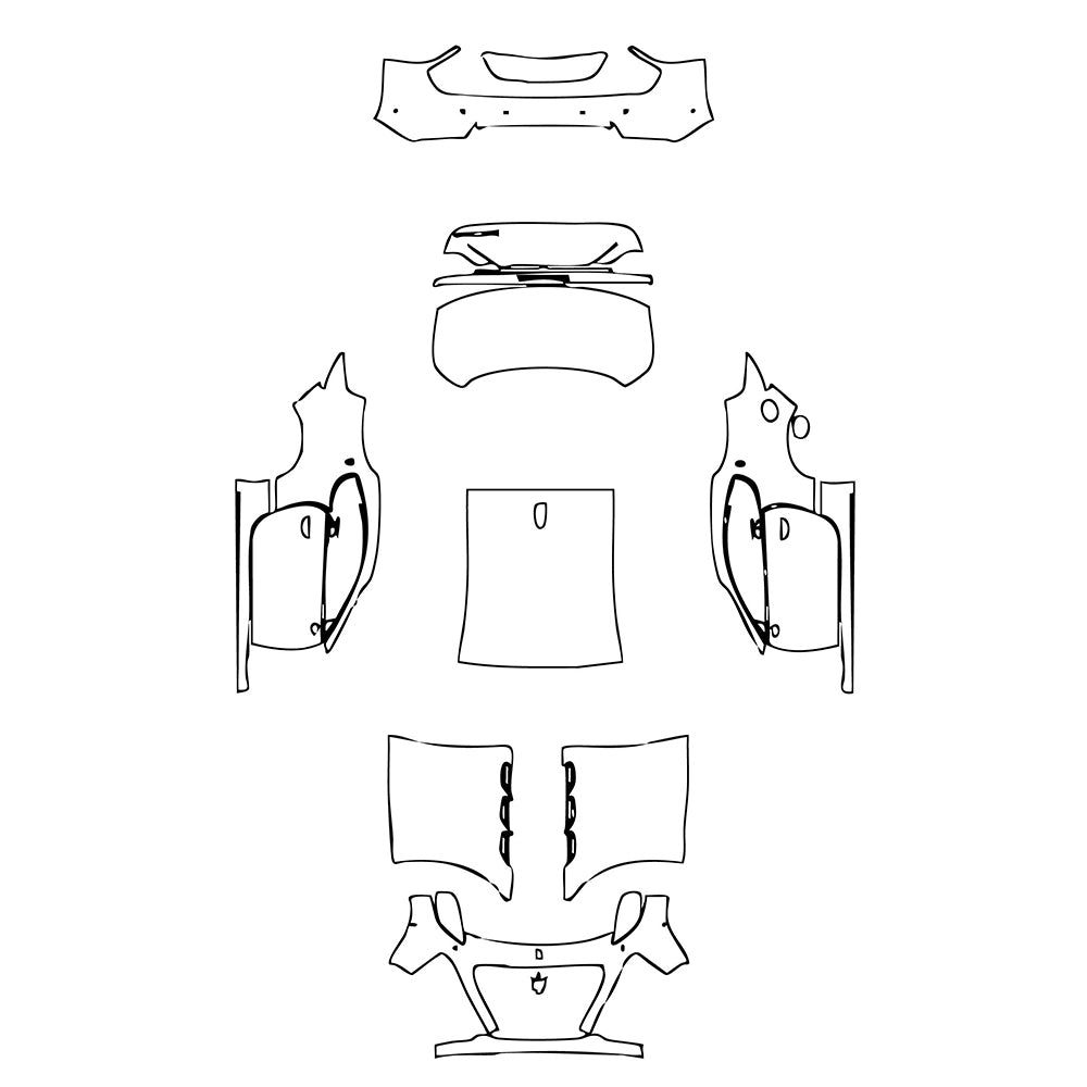 Pre-Cut PPF Maserati GranTurismo Modena 2025 - PPF-Kits