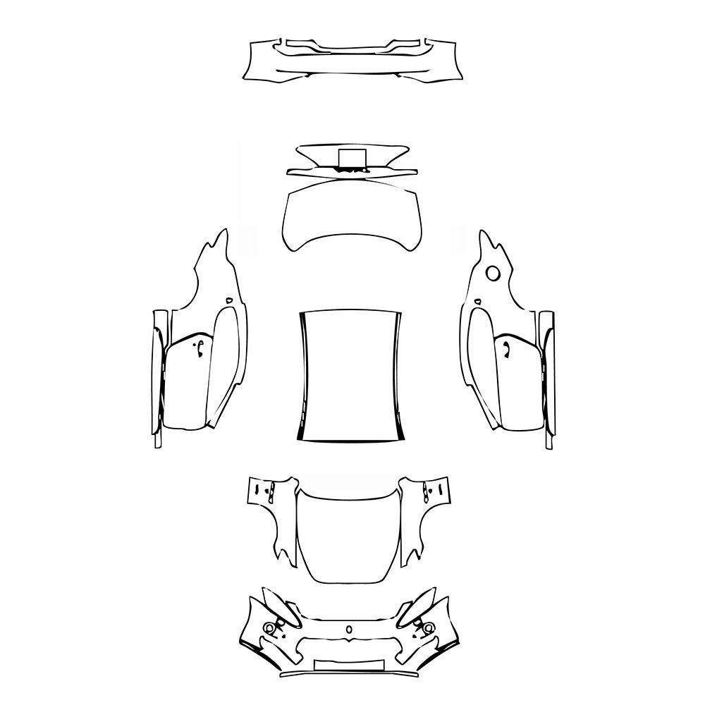 Pre-Cut PPF Maserati GranTurismo S 2008 - PPF-Kits