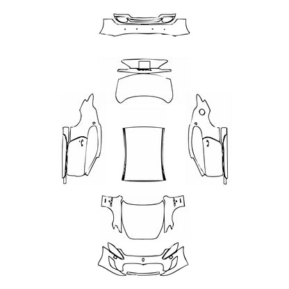 Pre-Cut PPF Maserati GranTurismo Sport 2013 - PPF-Kits