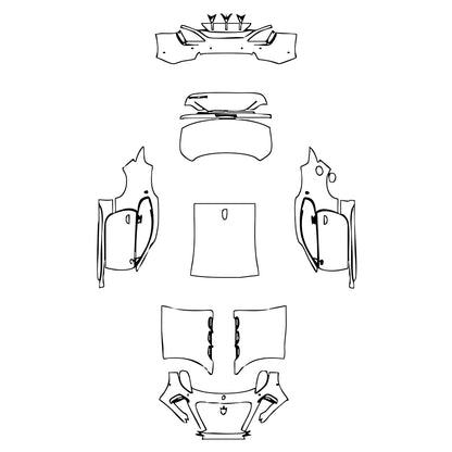 Pre-Cut PPF Maserati GranTurismo Trofeo 2023 - PPF-Kits