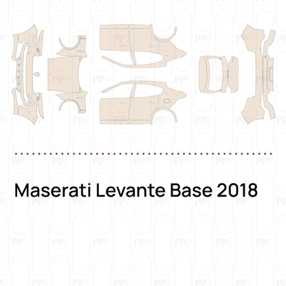 Voorgesneden PPF Maserati Levante Base 2018