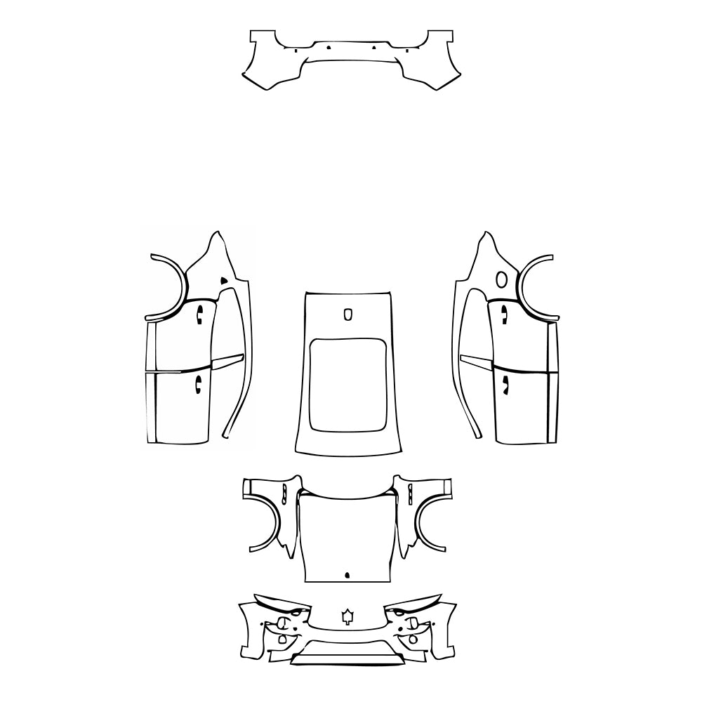 Pre-Cut PPF Maserati Levante GTS 2021 - PPF-Kits
