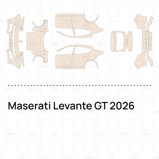 Voorgesneden PPF Maserati Levante GT 2026