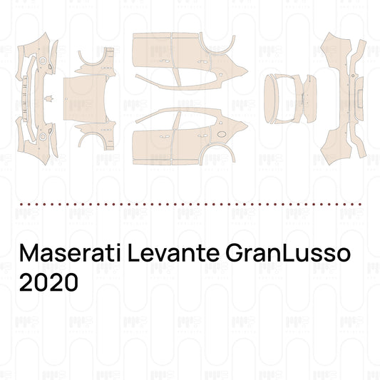 Voorgesneden PPF Maserati Levante GranLusso 2020