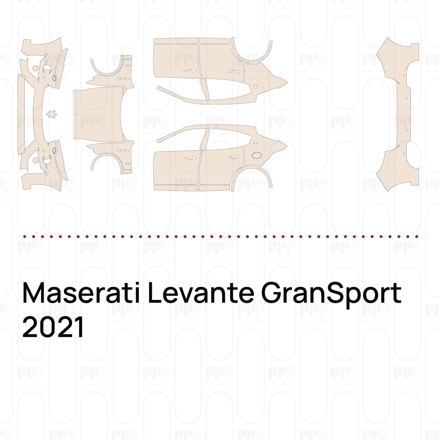 Voorgesneden PPF Maserati Levante GranSport 2021