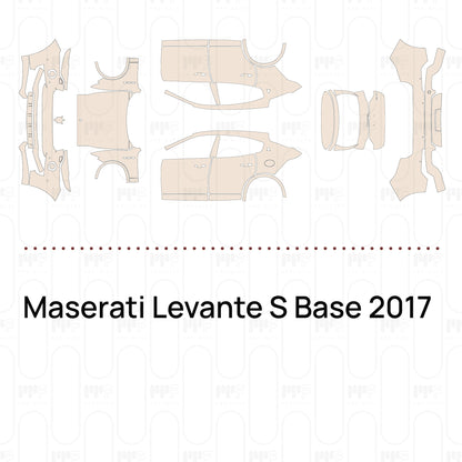 Voorgesneden PPF Maserati Levante S Base 2017