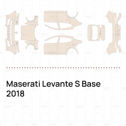 Voorgesneden PPF Maserati Levante S Base 2018