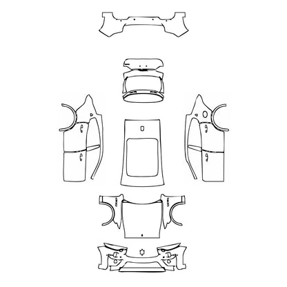 Pre-Cut PPF Maserati Levante Trofeo 2021 - PPF-Kits