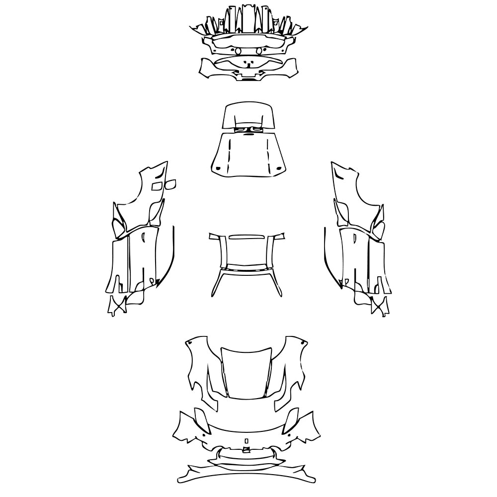 Pre-Cut PPF Maserati MC20 Cielo 2025 - PPF-Kits