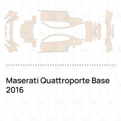 Voorgesneden PPF Maserati Quattroporte Base 2016