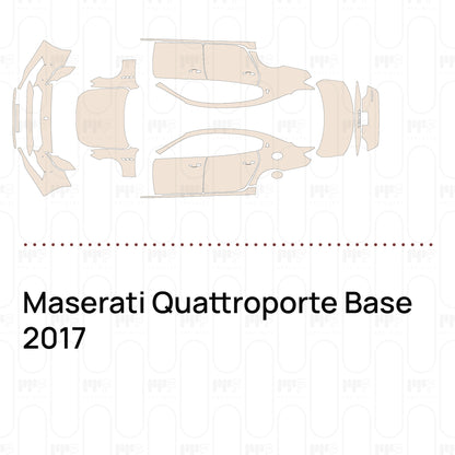 Voorgesneden PPF Maserati Quattroporte Base 2017