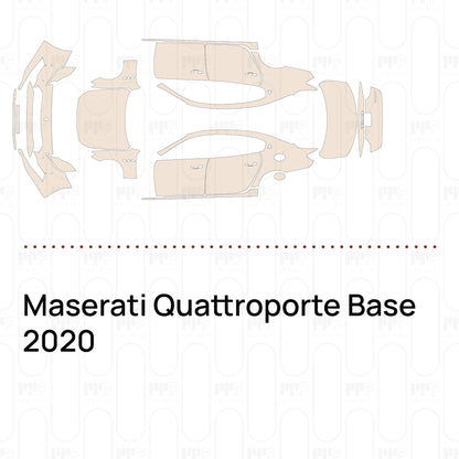 Voorgesneden PPF Maserati Quattroporte Base 2020