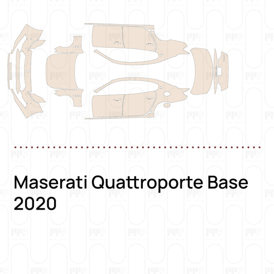 Voorgesneden PPF Maserati Quattroporte Base 2020