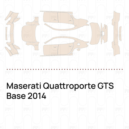 Voorgesneden PPF Maserati Quattroporte GTS Base 2014