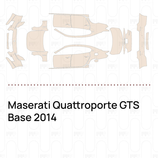 Voorgesneden PPF Maserati Quattroporte GTS Base 2014